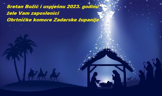 Sretan Božić i uspješnu 2023. svim obrtnicima i našim pratiteljima